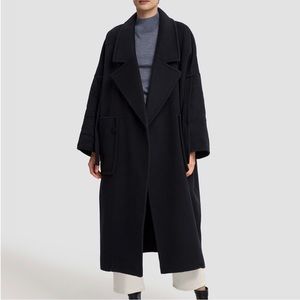 Lattelier Black wool coat